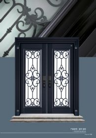 豪華玻璃門百年名歐