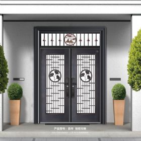 豪華玻璃門百年—如花似錦