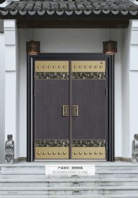 豪華鋁拼門招財(cái)納福