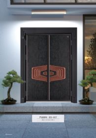 高端鑄鋁門BS-607