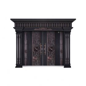 鉑金銅拼接門百年—荷塘月色