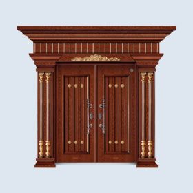 豪華拼接門(mén)百年吉利