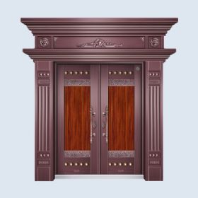 豪華拼接門(mén)百年瑞朗